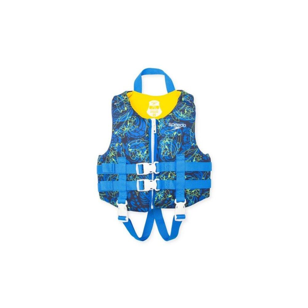 Speedo Kids' PFD Life Jacket Vest - Sunshine Yellow Shaka Tee